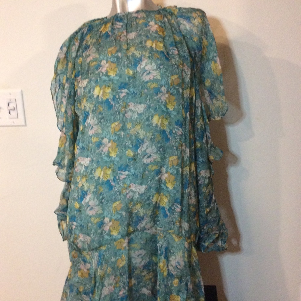 Zimmerman ruffled floral dress